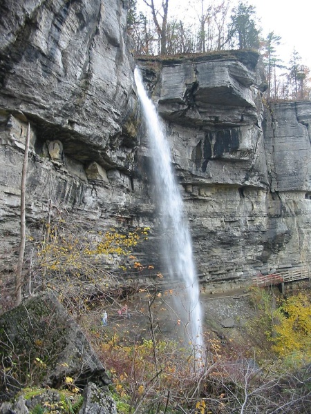 Indian Ladder Trail waterfall